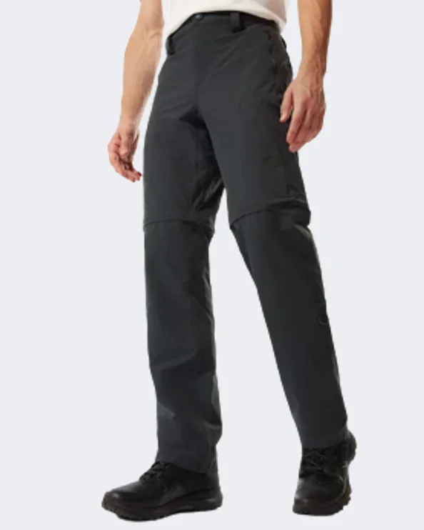 Tactical combat pants for military training use -The North Face Men's Hiking Explortn Convbl Black Pants