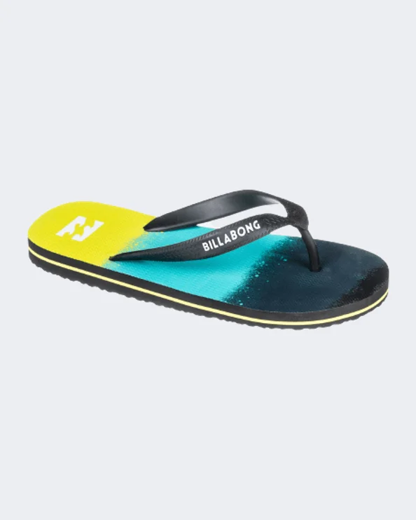 Trendy sandals for women with platform soles and stylish open-toe design for fashion-Billabong Tides Print Boys Beach Sandals Citrus C2Ff12Bip2-0838