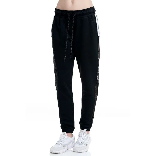 High-performance workout pants for marathon training days -Bodytalk Women's loose sweatpants 'Luxury Redefined' Black 905000-00100