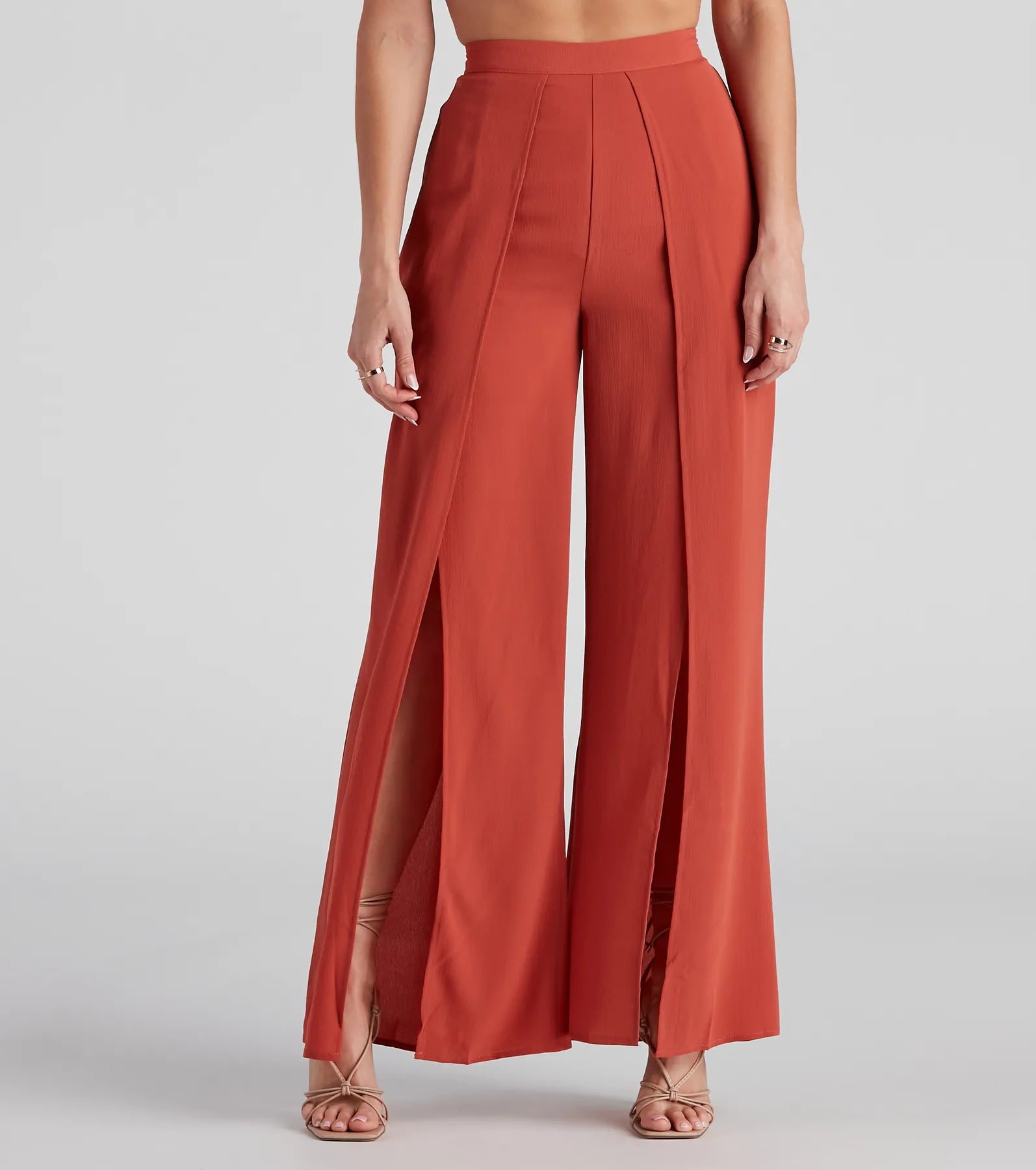 Vintage corduroy pants for retro style vibes -Ready For The Weekend Flowy Pants